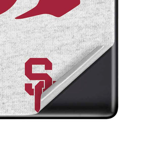 University of Southern California USC Grey Trojan Mascot Pixel Skins